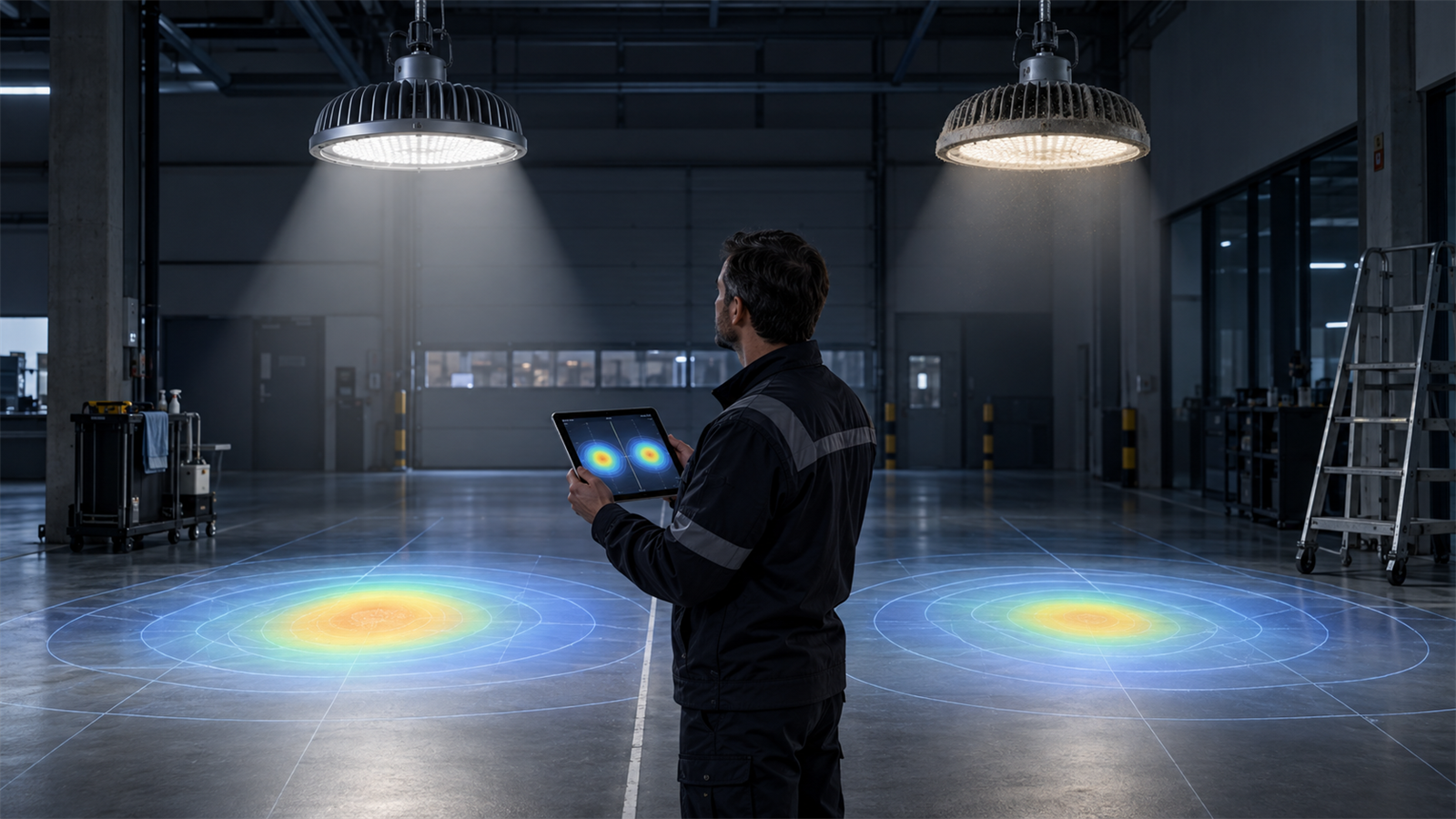 What maintenance factor should a DIALux lighting calculation use? guide cover