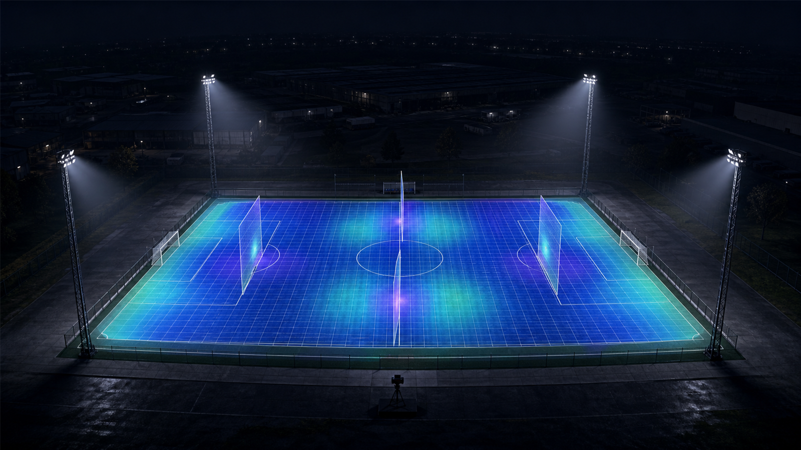 Football-field lighting in Malaysia: when DIALux needs vertical illuminance guide cover